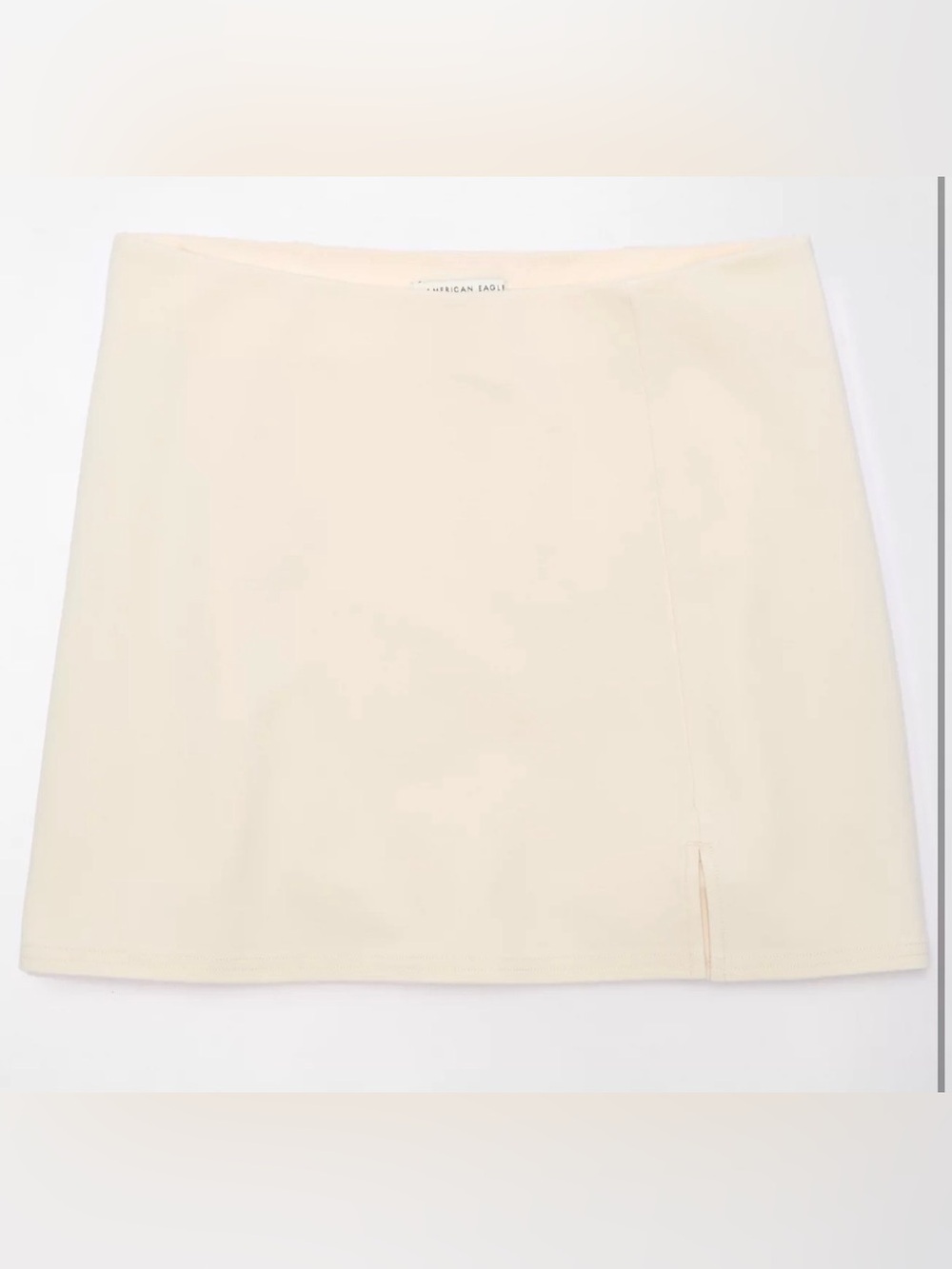 American Eagle Outfitters Cream Mini Skirt